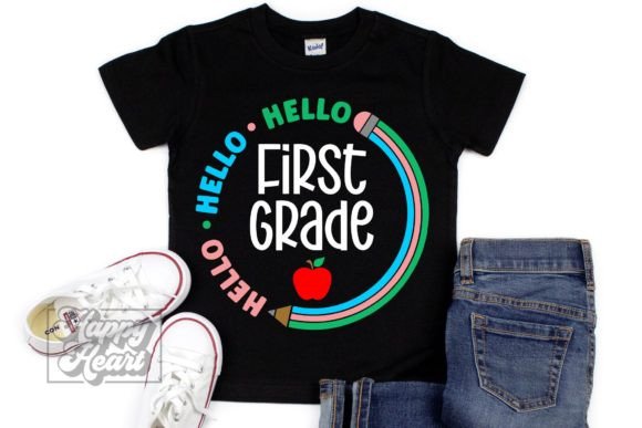 Hello 1st Grade SVG: Essential Graphics for Crafts