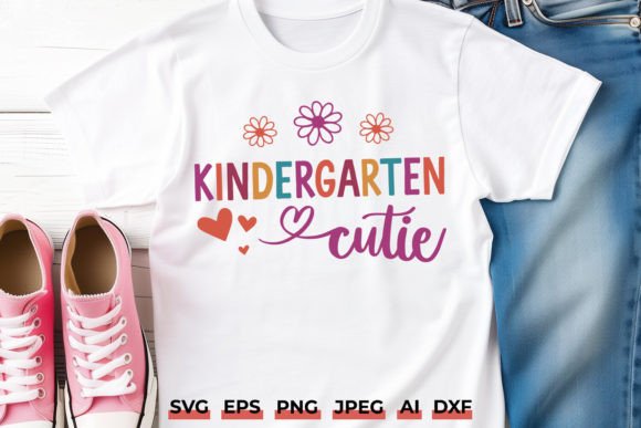 Kindergarten Cutie SVG: Crafts & Graphics