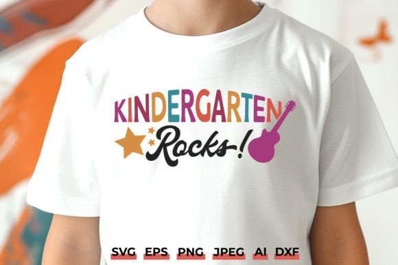 Kindergarten Rocks SVG: Graphics for Crafts