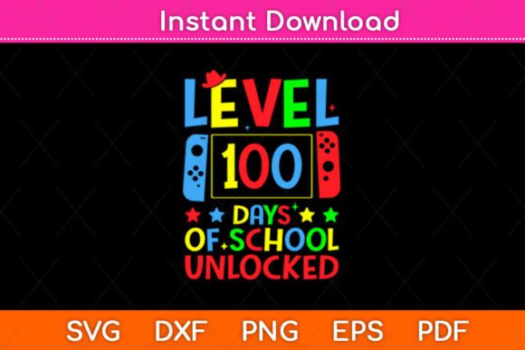 Level 100 Days Graphics for Crafts