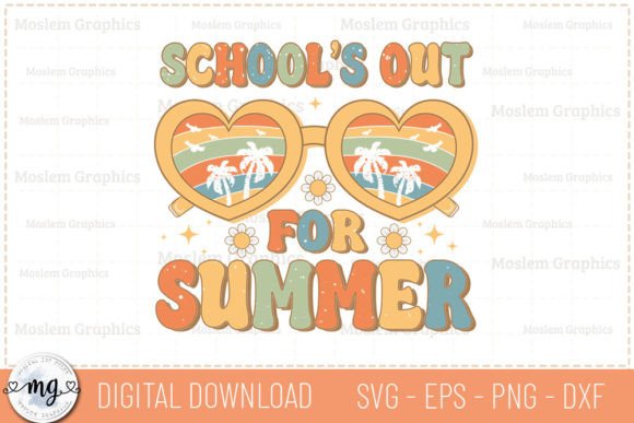 Retro Summer Graphics for Crafts Review