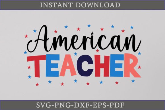 Review: American Teacher Gift Shirt 4th of July Design