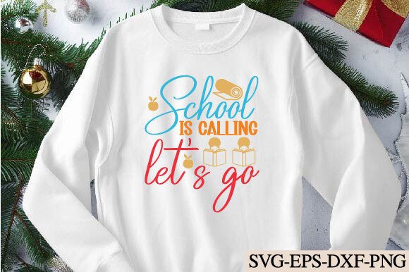 School is Calling Let s Go Svg: Crafts & Graphics Review