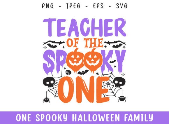 Teacher of the Spooky One: Halloween Graphics for Crafts