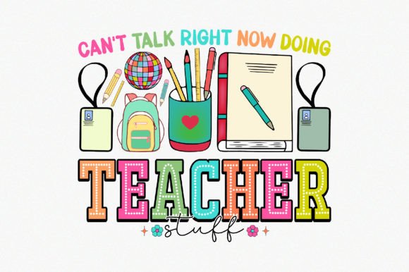 Teacher Stuff Graphics for Crafts & Branding