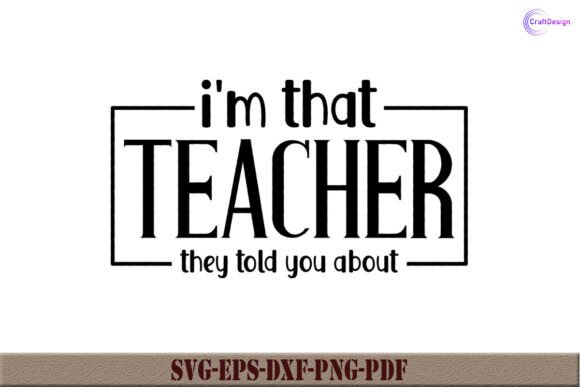 Teacher SVG Graphics for Crafts & Branding